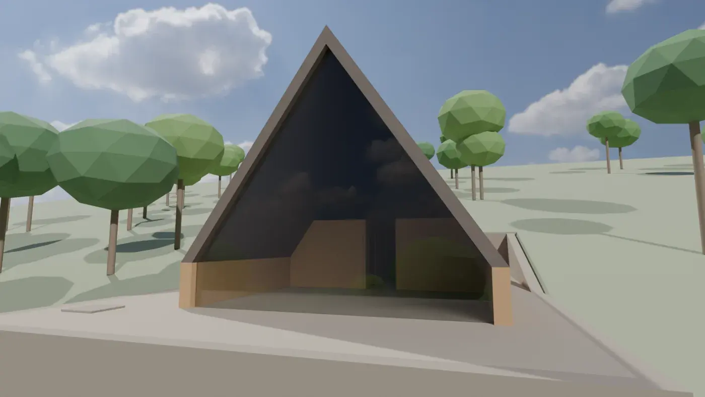 Two-bedroom cabin — 2 bedrooms